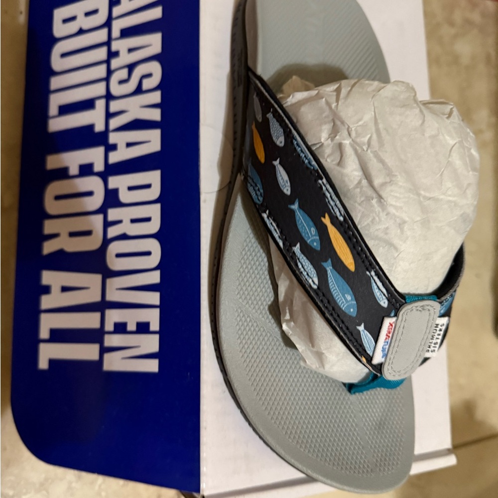 Women's Gray Flip Flops
